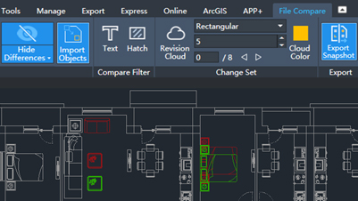 ZWCAD File Compare